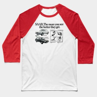 SAAB 900 - 70s advert Baseball T-Shirt